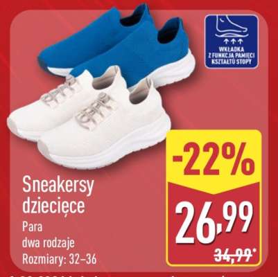 Sneakersy dziecięce