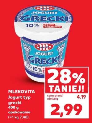 MLEKOVITA Jogurt typ grecki