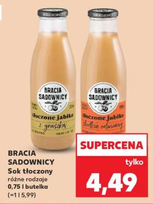 BRACIA SADOWNICY Sok tłoczony