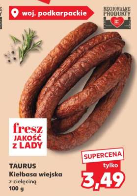 TAURUS Kiełbasa wiejska z cielęciną