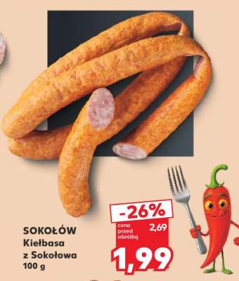 SOKOŁÓW Kiełbasa z Sokołowa 100 g
