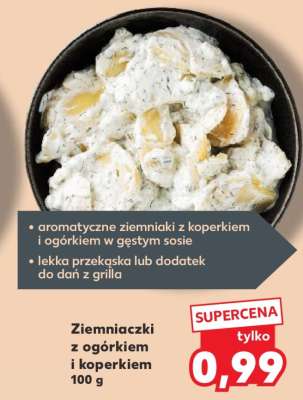 Ziemniaczki z ogórkiem i koperkiem 100 g