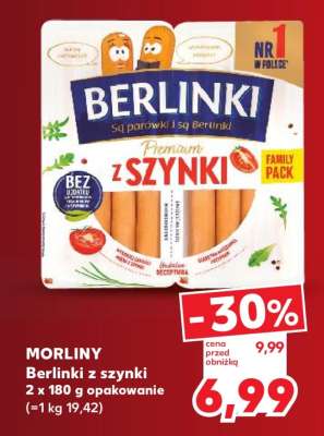MORLINY Berlinki z szynki