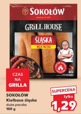 SOKOŁÓW Kiełbasa śląska duża paczka 100 g