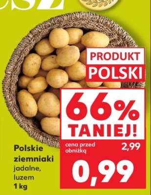 Polskie ziemniaki jadalne, luzem 1 kg