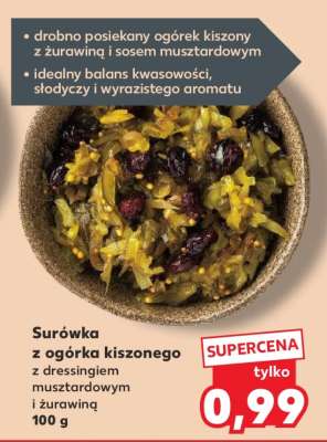 Surówka z ogórka kiszonego