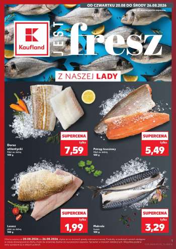 Gazetka Kaufland - 20.08.2026 - 26.08.2026.