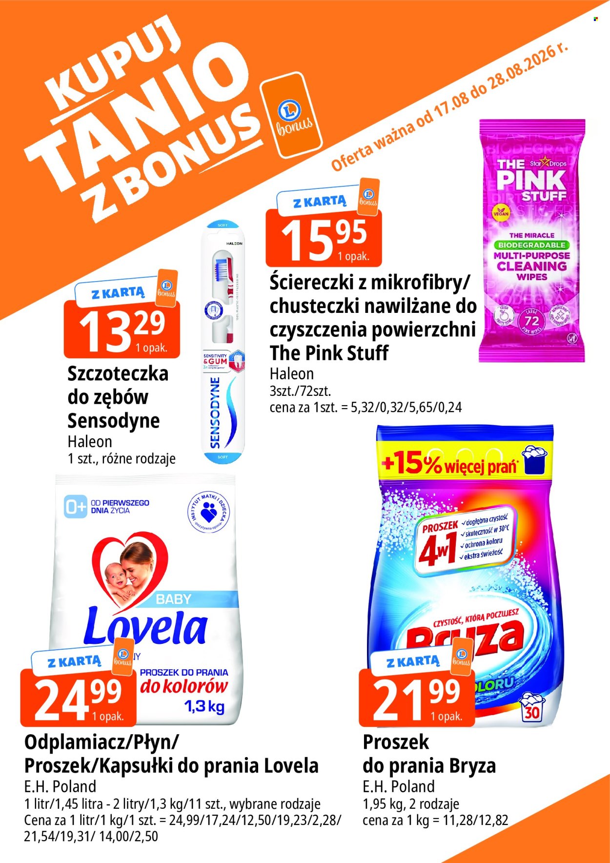 Gazetka E.Leclerc - 17.08.2026 - 28.08.2026. Strona 3