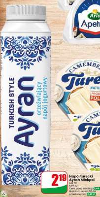 Nápoj turecký Ayran Mlekpol