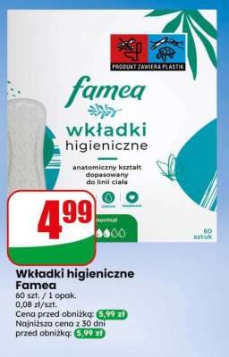 Wkładki higieniczne Famea