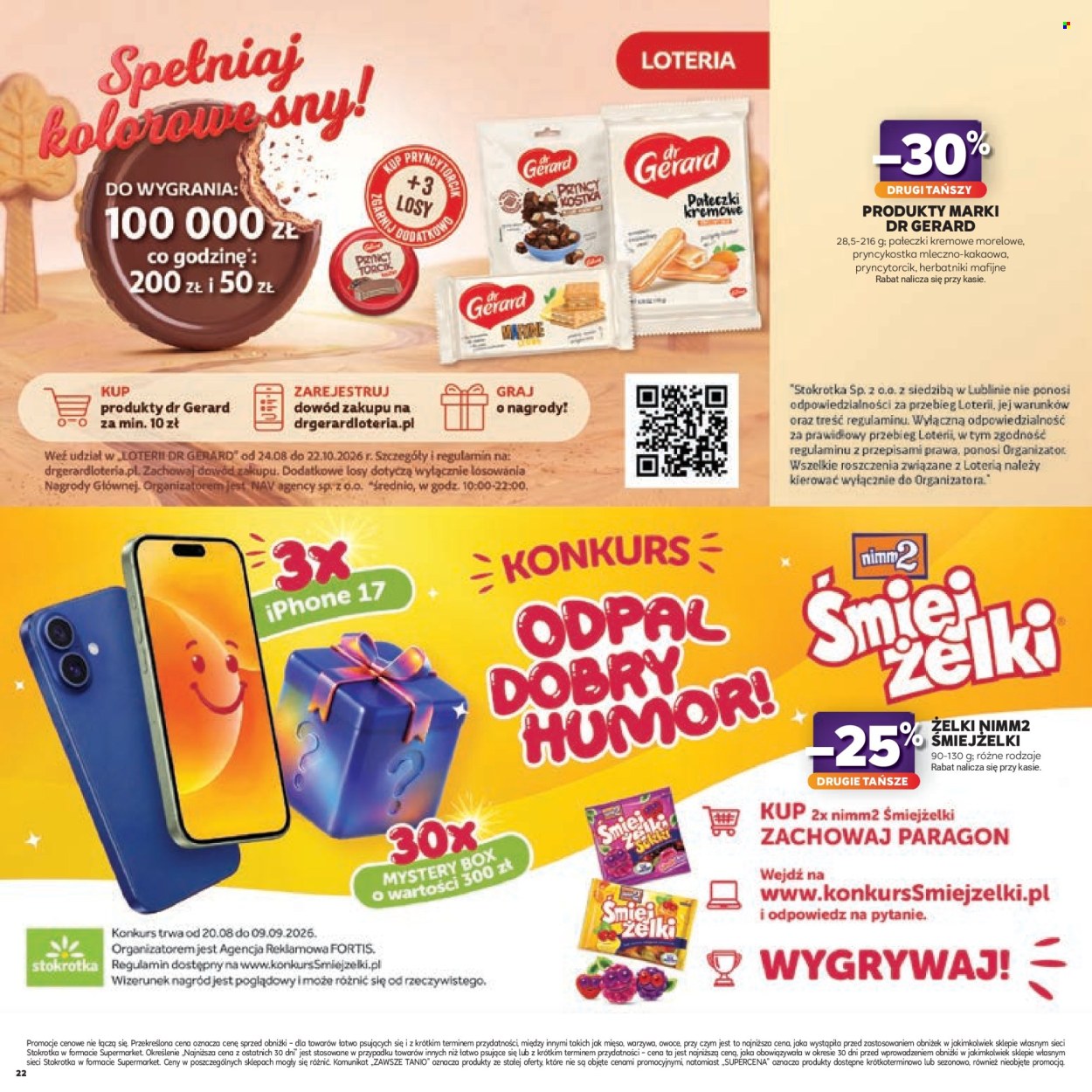 Gazetka Stokrotka Supermarket - 20.08.2026 - 2.09.2026. Strona 22