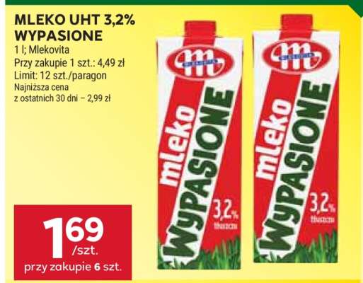 Mleko UHT 3,2 Wypasione