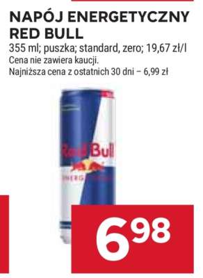 Napój energetyczny RED BULL