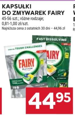 Kapsułki do zmywarek Fairy**