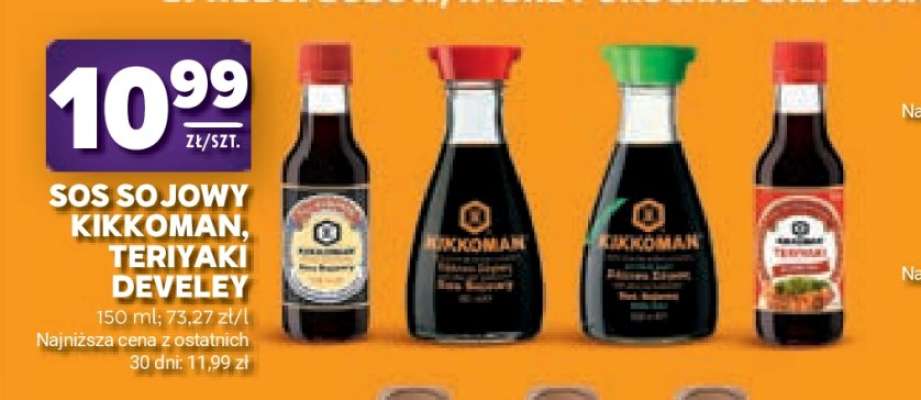 Sos sojowy Kikkoman, Teriyaki Develey