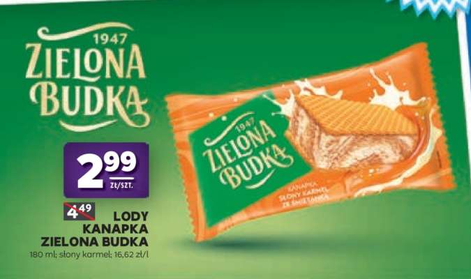 Lody Kanapka Zielona Budka