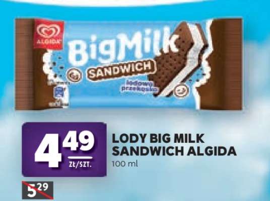 Lody Big Milk Sandwich Algida