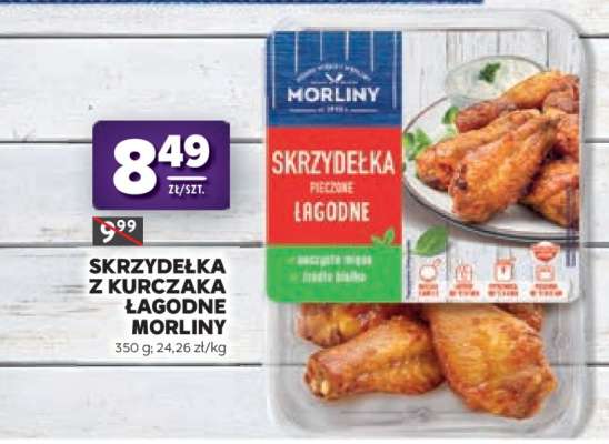 Skrzydełka z kurczaka łagodne Morliny