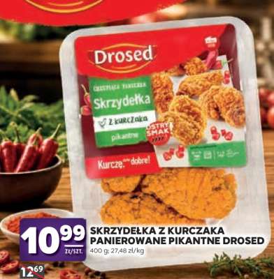Skrzydełka z kurczaka panierowane pikantne Drosed