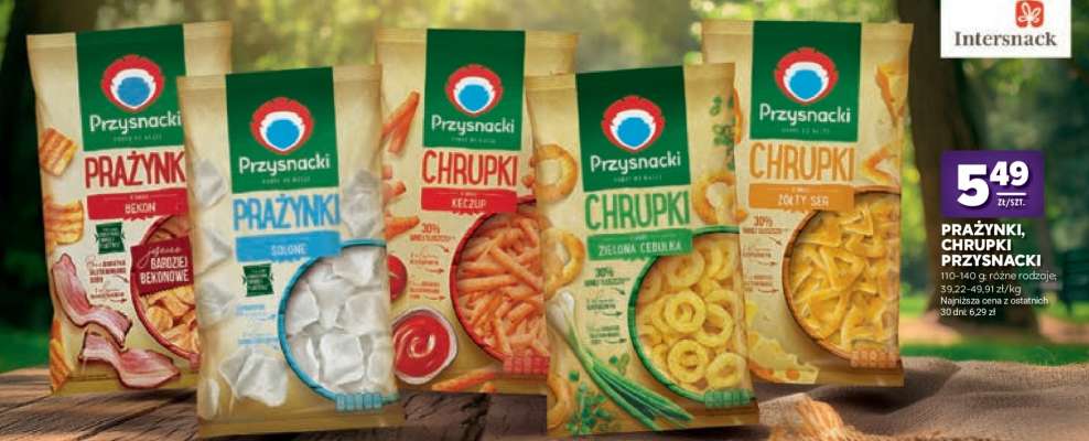 Prażynki, chrupki PRZYSNACKI