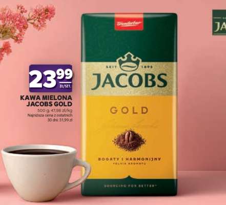 Kawa mielona Jacobs Gold