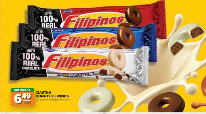 Ciastka Donuty Filipinos