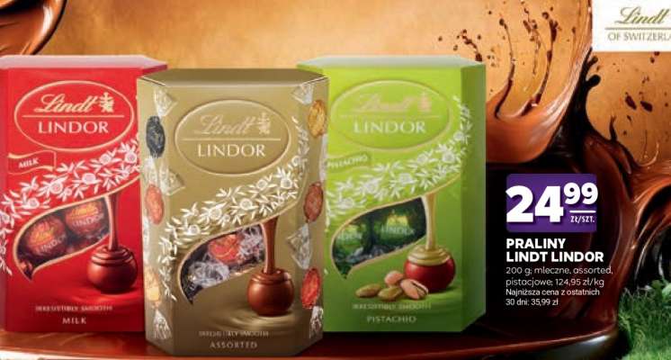 Praliny LINDT LINDOR