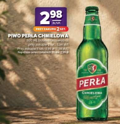 Piwo PERŁA CHMIELOWA
