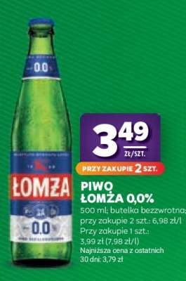 Piwo Łomża 0,0%