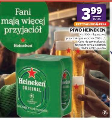 Piwo Heineken