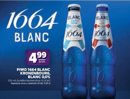 Piwo 1664 Blanc Kronenbourg, Blanc 0,0%