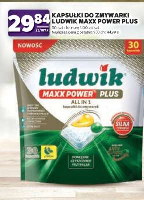Kapsułki do zmywarki Ludwik Maxx Power Plus