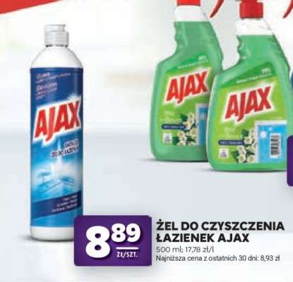 Żel do czyszczenia łazienek Ajax