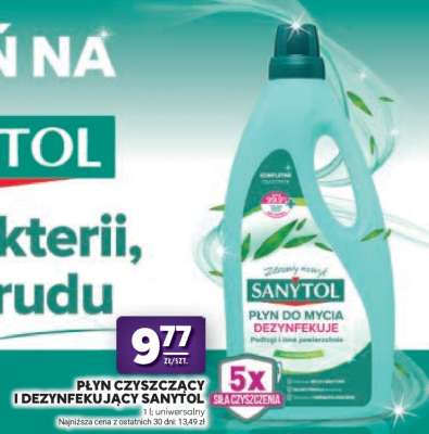 Płyn czyszczący i dezynfekujący Sanytol