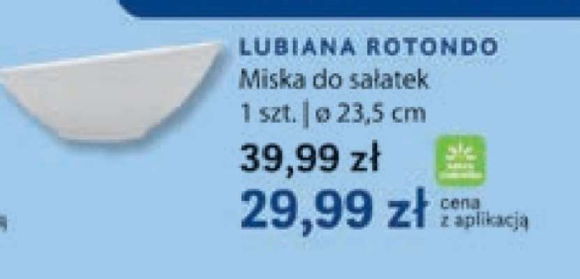 LUBIANA ROTONDO Miska do sałatek