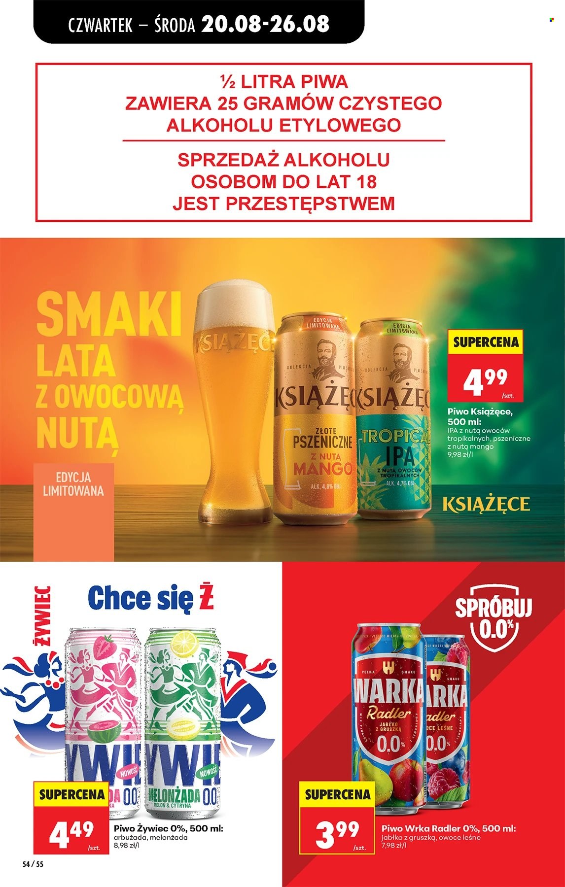 Leták Biedronka - 20.8.2026 - 26.8.2026. Strana 54