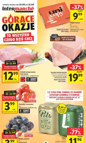 Gazetka Intermarché - 20.08.2026 - 26.08.2026.