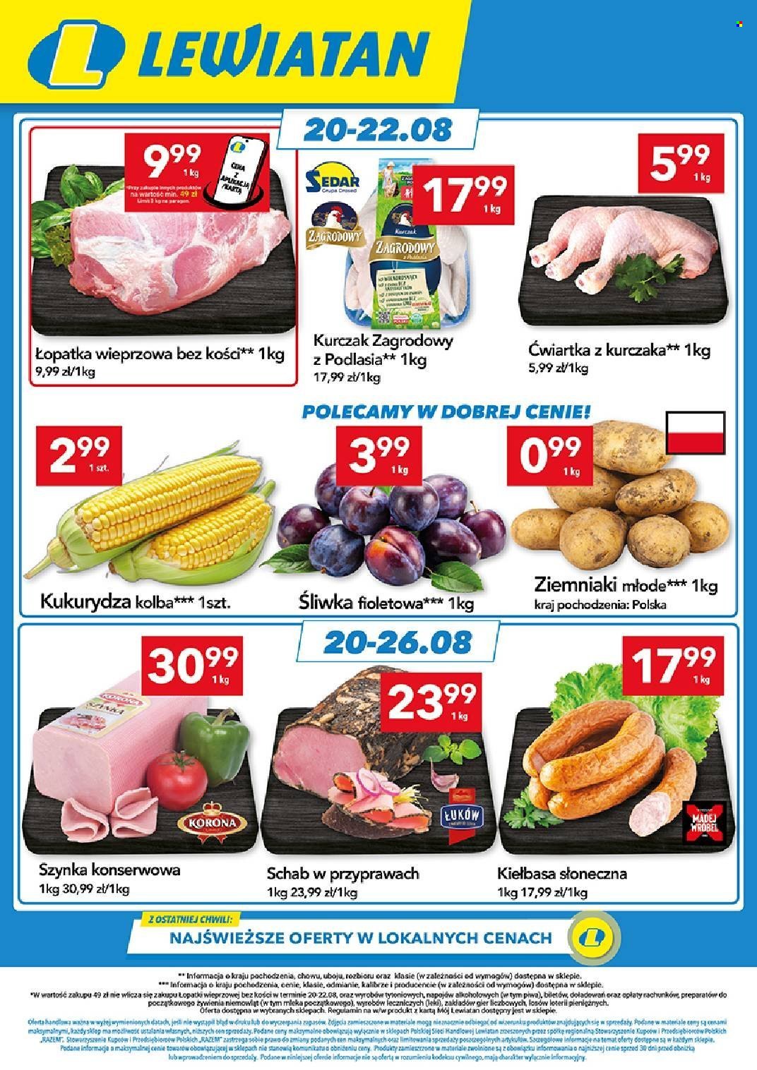 Gazetka Lewiatan - 20.08.2026 - 26.08.2026. Strona 2