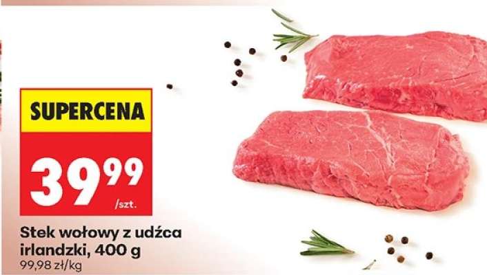 Stek wołowy z udźca irlandzki, 400 g