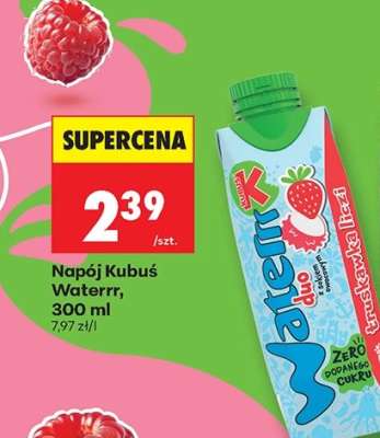 Napój Kubuś Waterrr, 300 ml