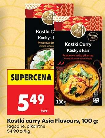 Kostki curry Asia Flavours, 100 g