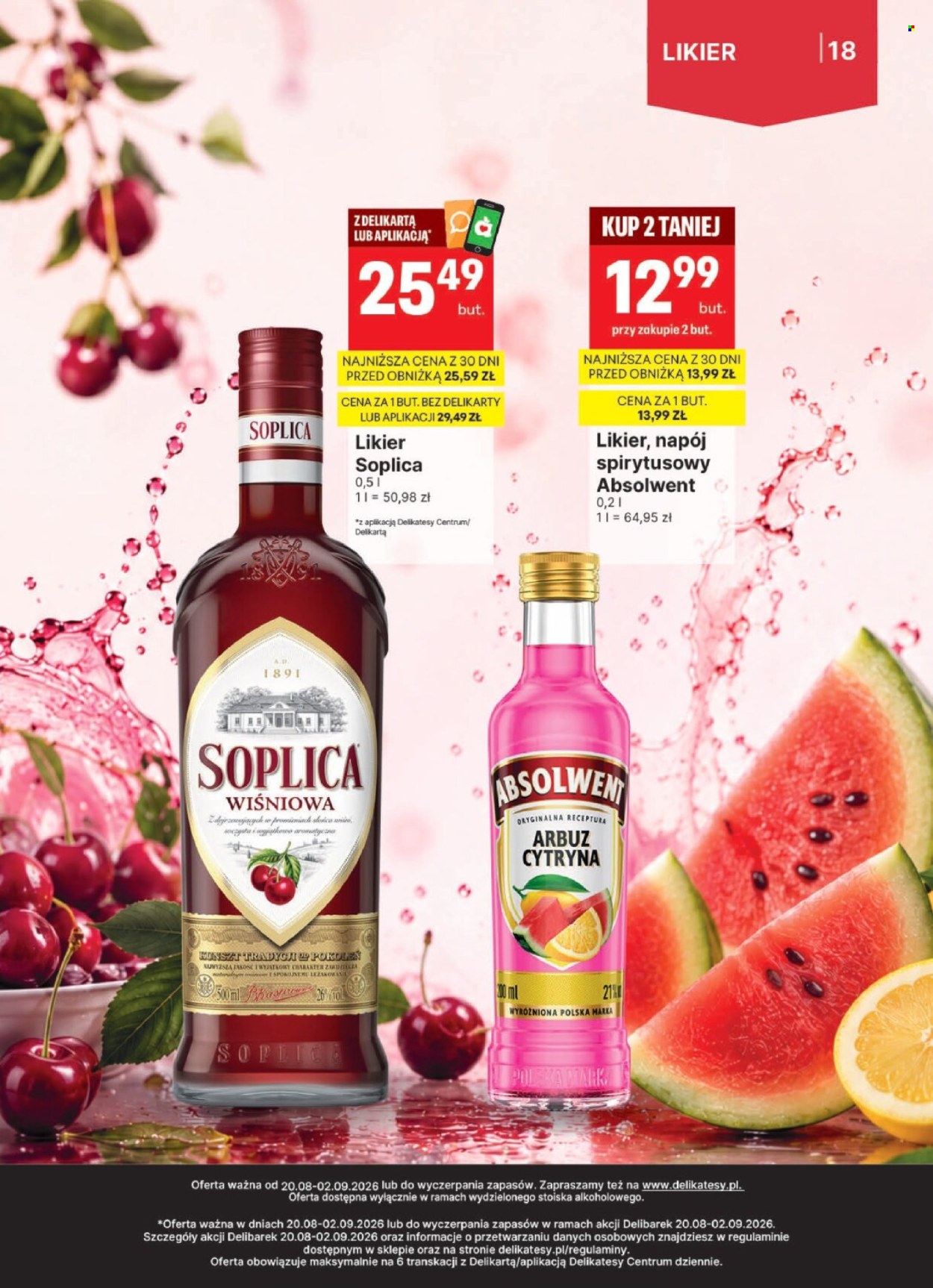 Gazetka Delikatesy Centrum - 20.08.2026 - 2.09.2026. Strona 18