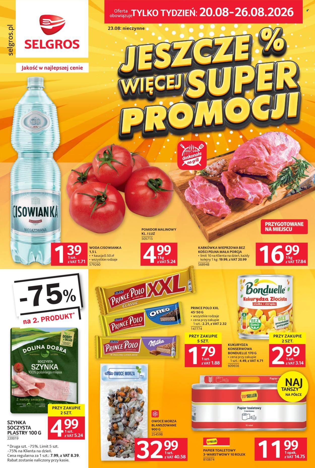 Gazetka Selgros - 20.08.2026 - 26.08.2026. Strona 1