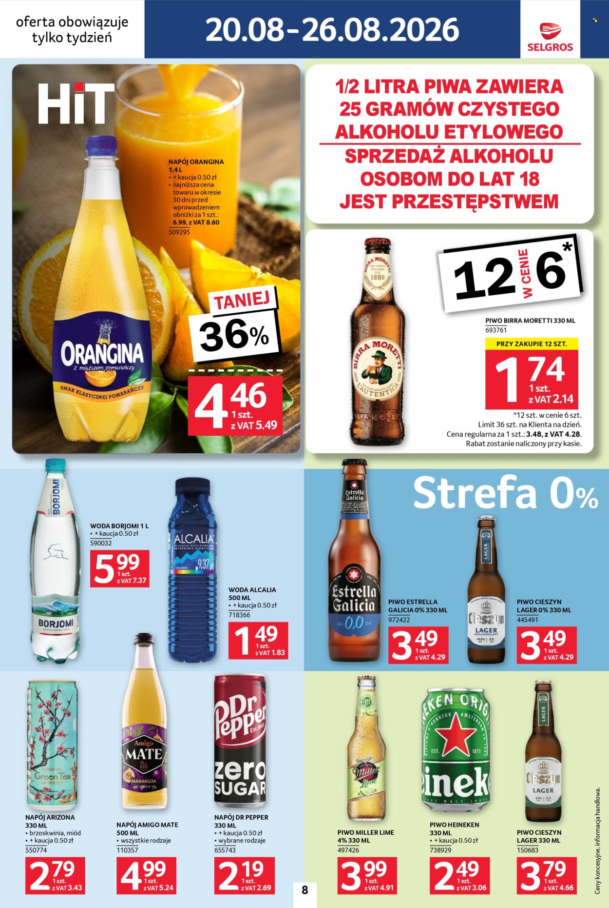 Gazetka Selgros - 20.08.2026 - 26.08.2026. Strona 8