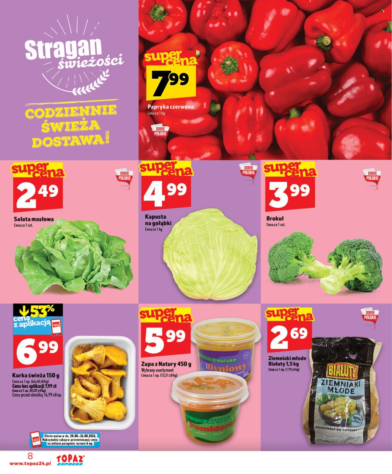 Gazetka Topaz - 20.08.2026 - 26.08.2026. Strona 8
