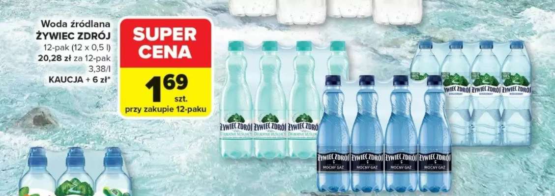 Woda źródlana Żywiec Zdrój