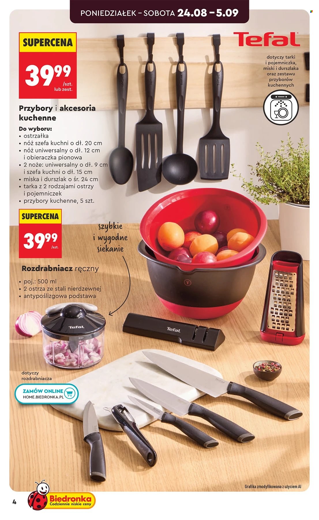 Leták Biedronka - 24.8.2026 - 9.9.2026. Strana 4