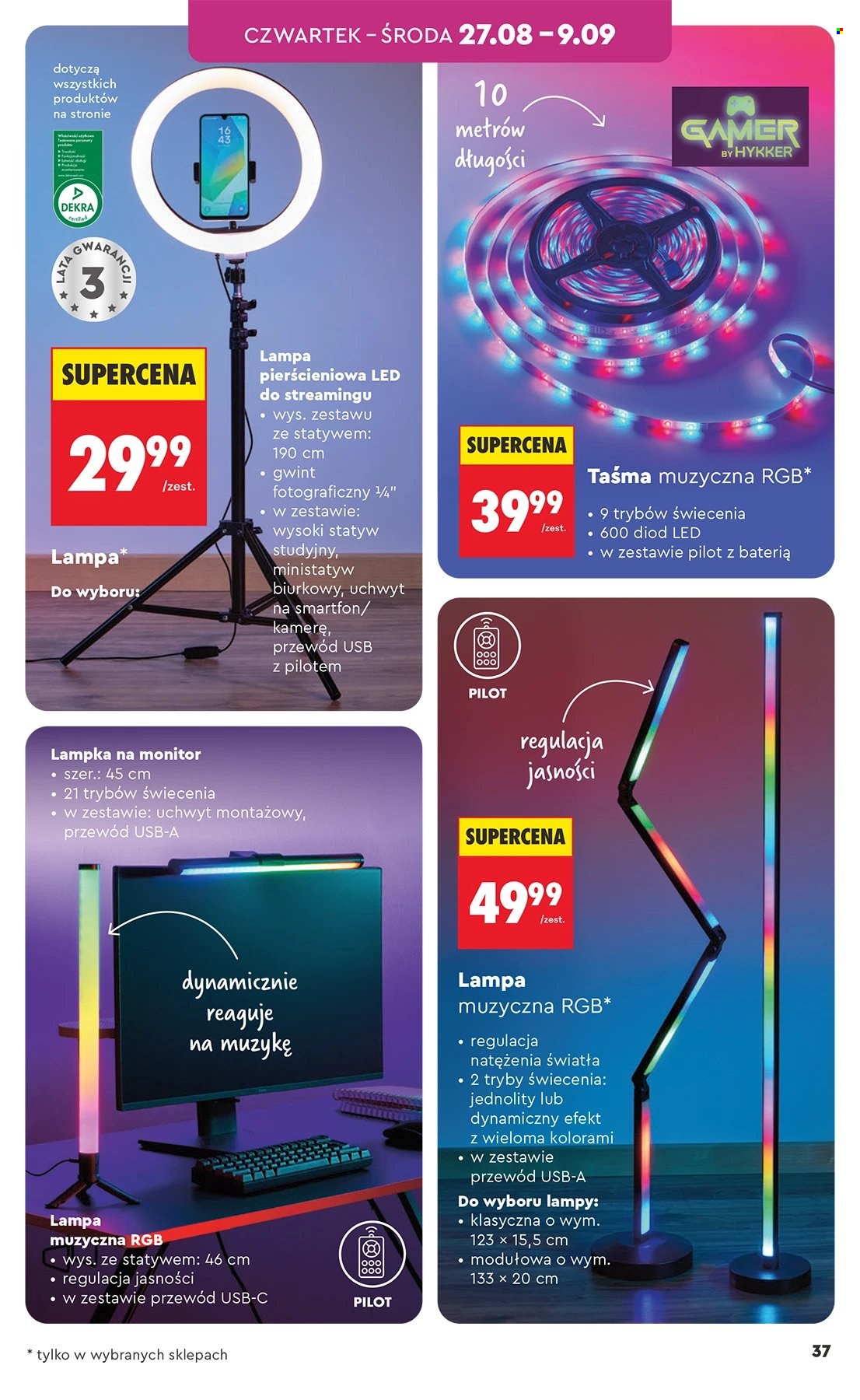 Leták Biedronka - 24.8.2026 - 9.9.2026. Strana 37