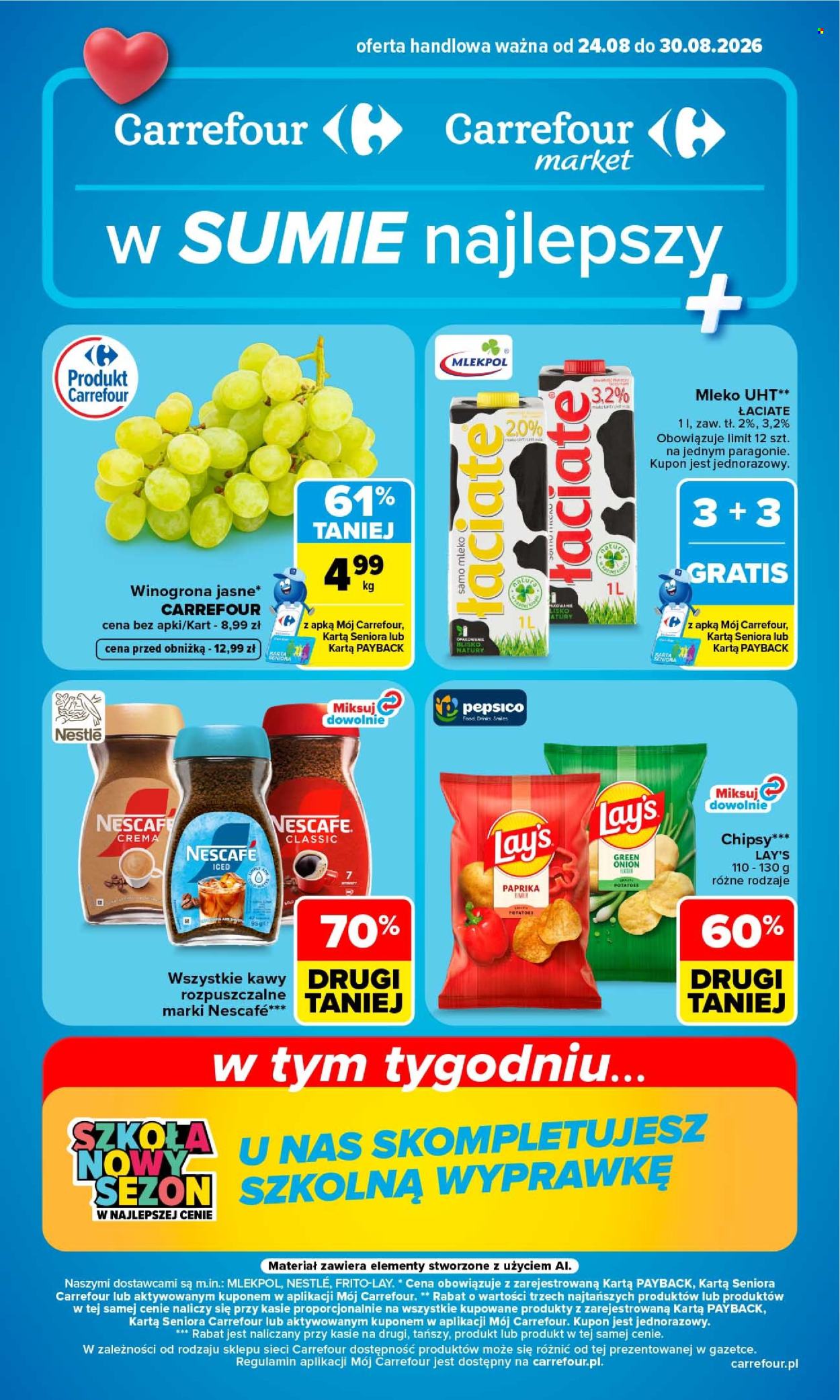 Gazetka Carrefour - 24.08.2026 - 30.08.2026. Strona 1