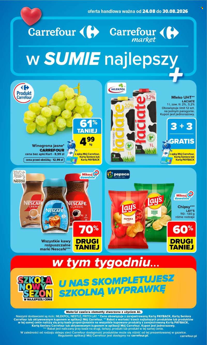 Gazetka Carrefour - 24.08.2026 - 30.08.2026.